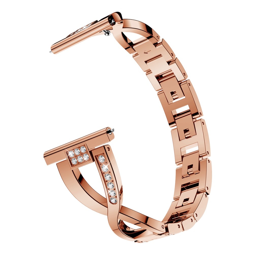 Crystal Bracelet Garmin Vivomove 3s Rose Gold