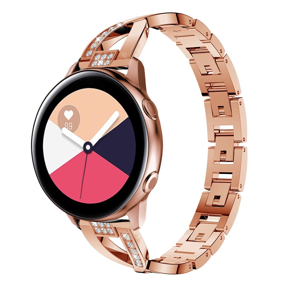 Crystal Bracelet Samsung Galaxy Watch 5 44mm Rose Gold