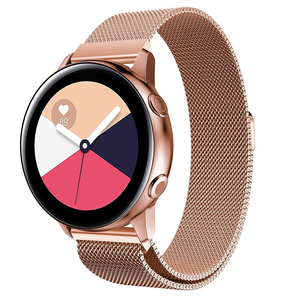 Ranneke Milanese Samsung Galaxy Watch 5 44mm ruusukulta