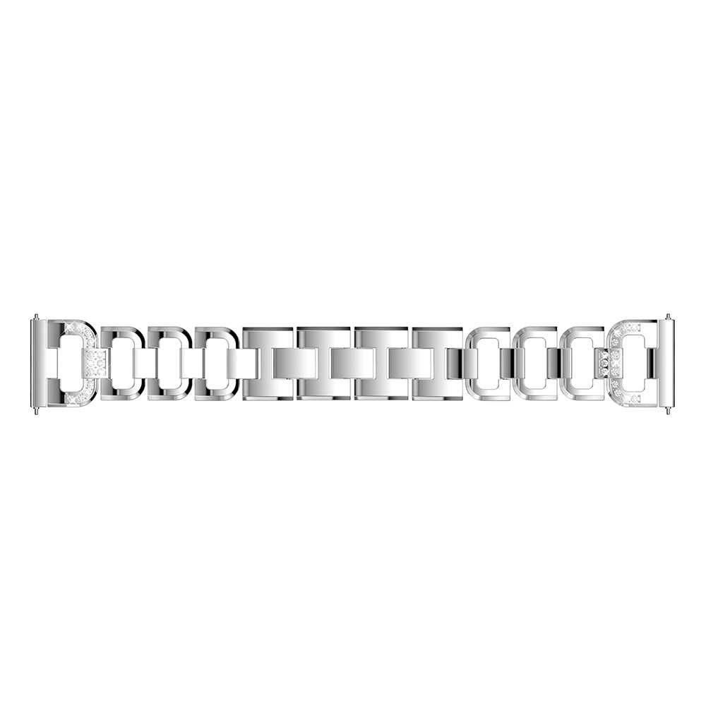 Rhinestone Bracelet Polar Grit X Pro Silver