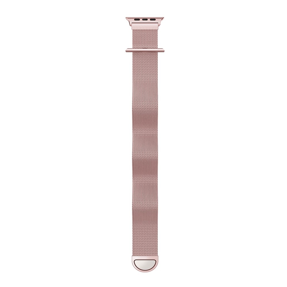 Ranneke Milanese Apple Watch Series 9 45mm Vaaleanpunainen kulta