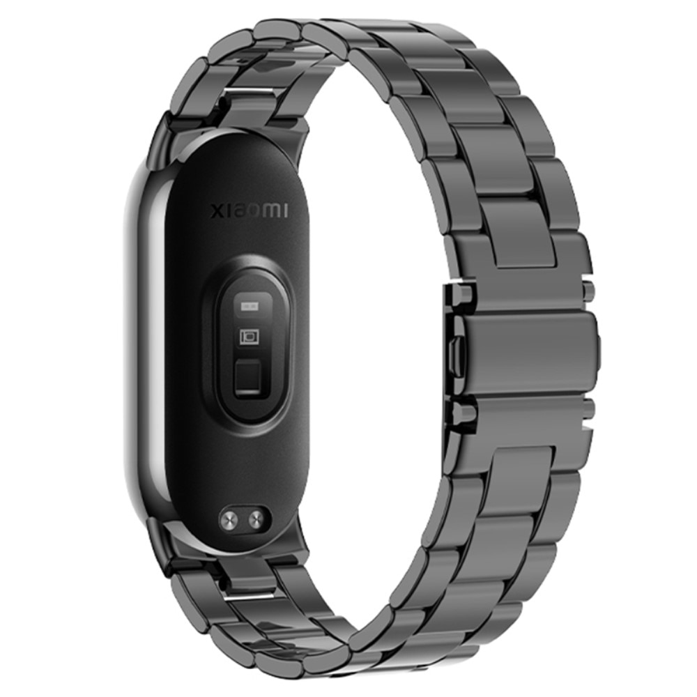 Metalliranneke Xiaomi Smart Band 8 musta