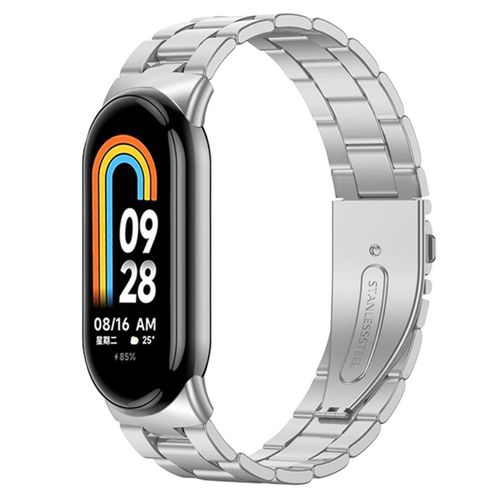 Metalliranneke Xiaomi Smart Band 8 hopea