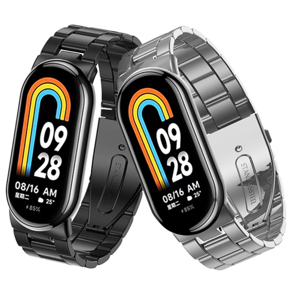 Metalliranneke Xiaomi Smart Band 8 Hopea