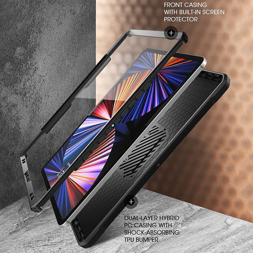 Unicorn Beetle Pro Case iPad Pro 12.9 6th Gen (2022) Black