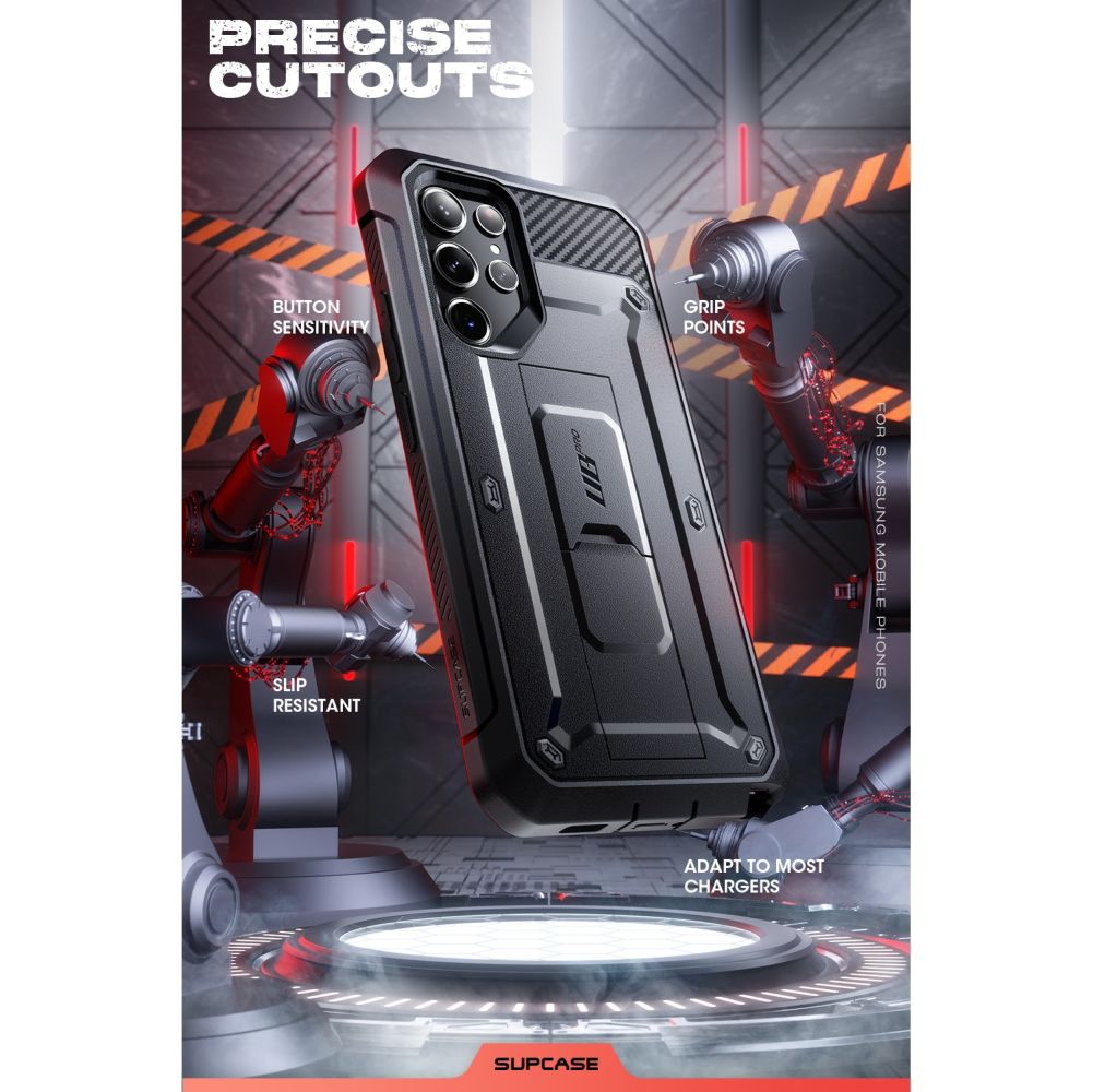 Unicorn Beetle Pro Case Samsung Galaxy S23 Ultra (2-set) Black