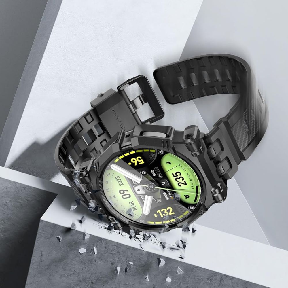 Iblsn Armorbox Wristband Samsung Galaxy Watch 4 44mm musta