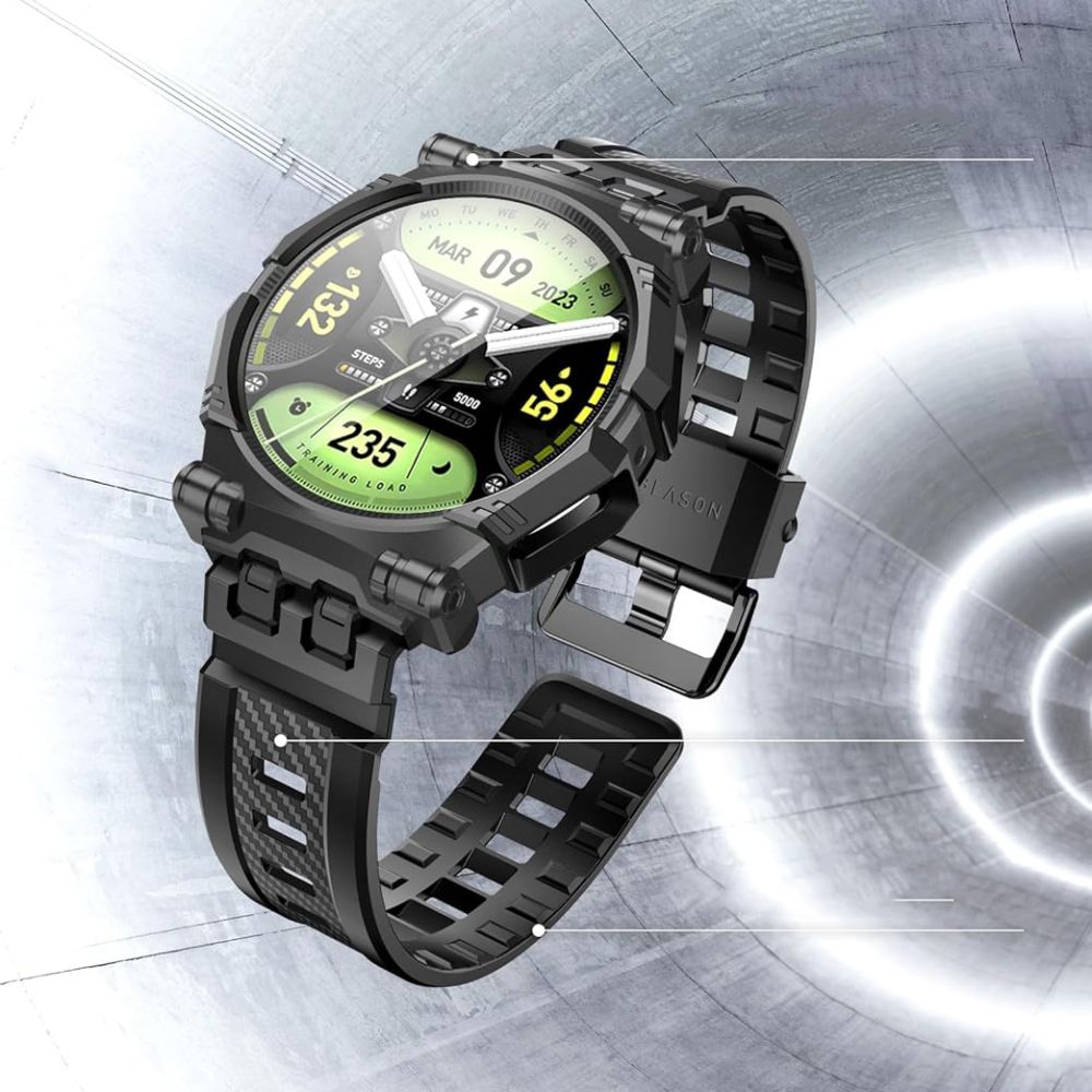 Iblsn Armorbox Wristband Samsung Galaxy Watch 6 44mm musta