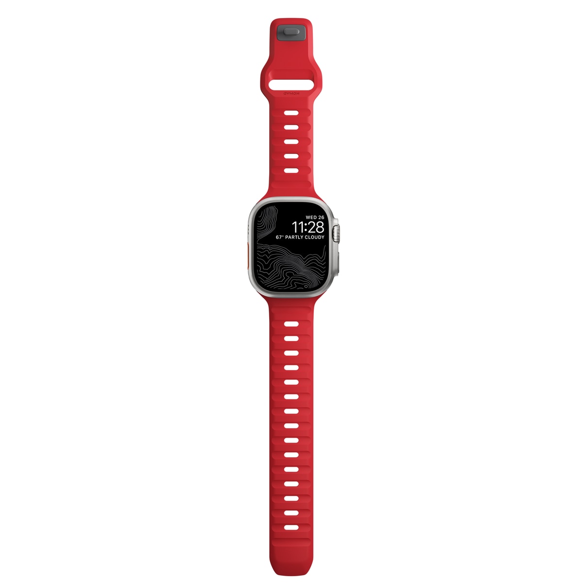 Apple Watch 45mm Series 9 Sport Band Night Watch Red - Limited edition