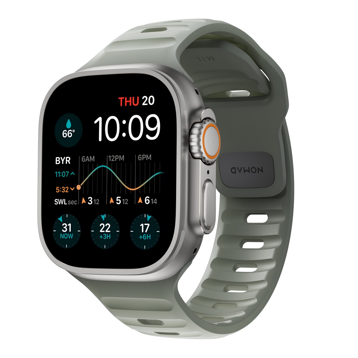 Apple Watch 45mm Series 8 Sport Band Coastal Rock