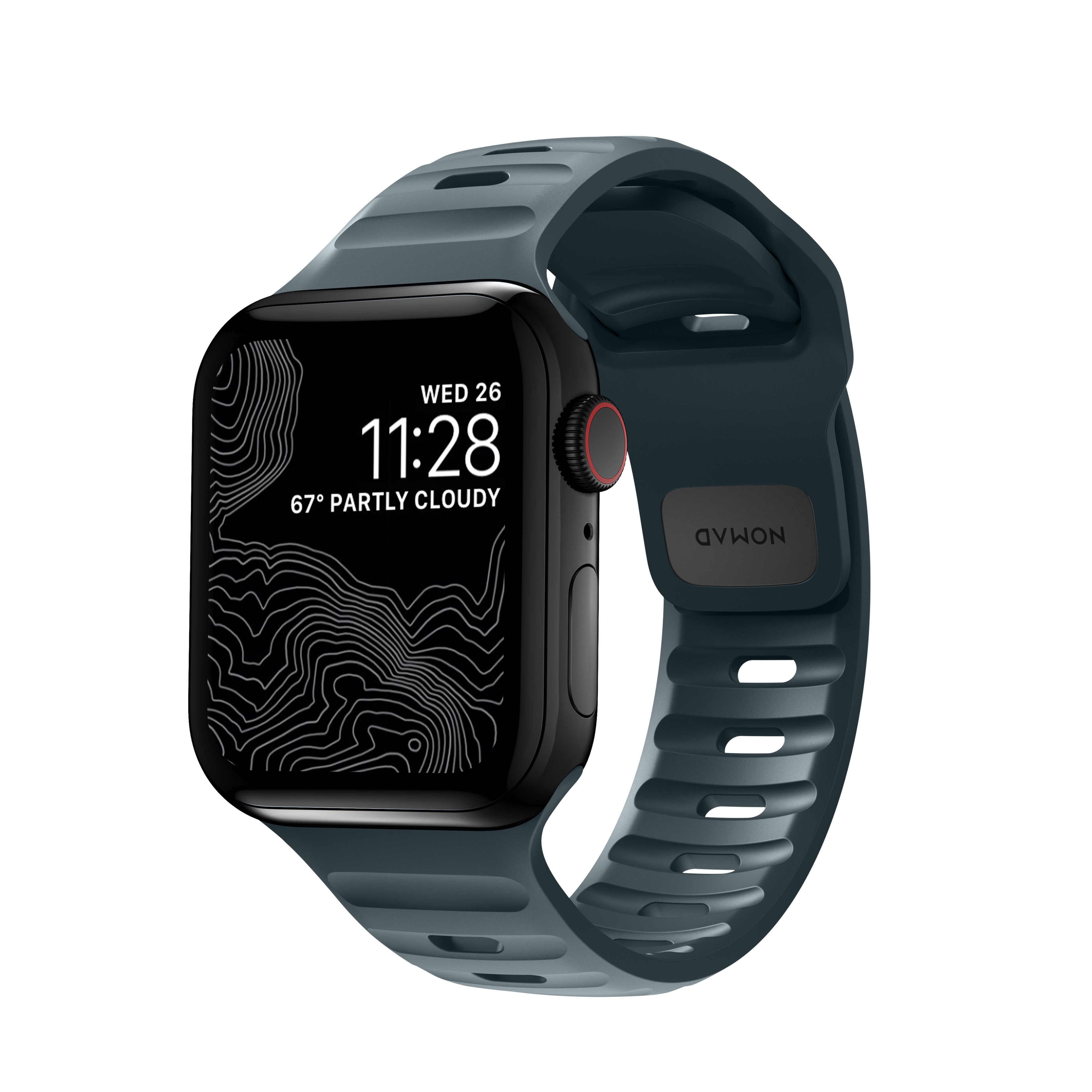 Apple Watch 41mm Series 9 Sport Band Marine Blue