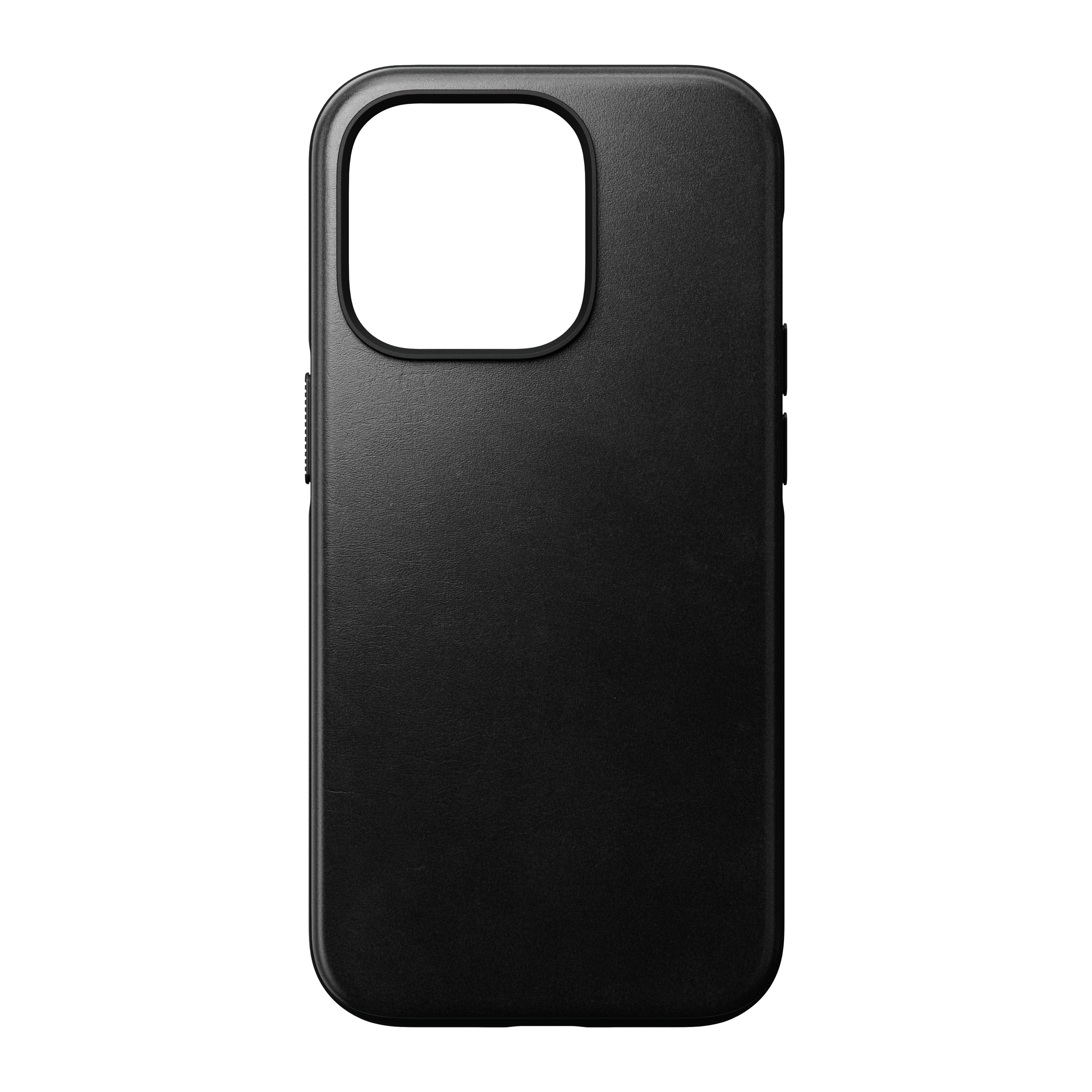 iPhone 14 Pro Modern Leather Case Black