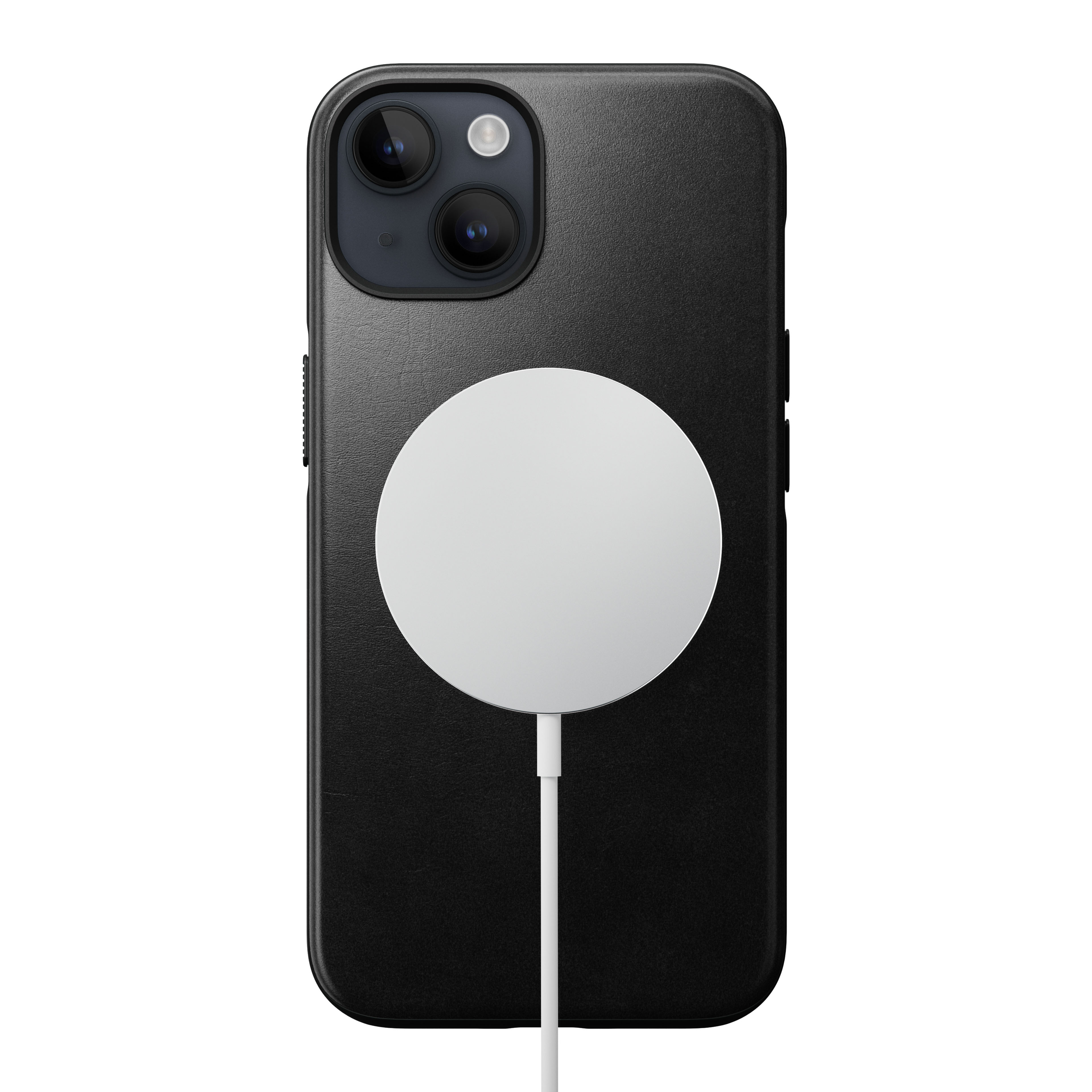 iPhone 14 Plus Modern Leather Case MagSafe Black