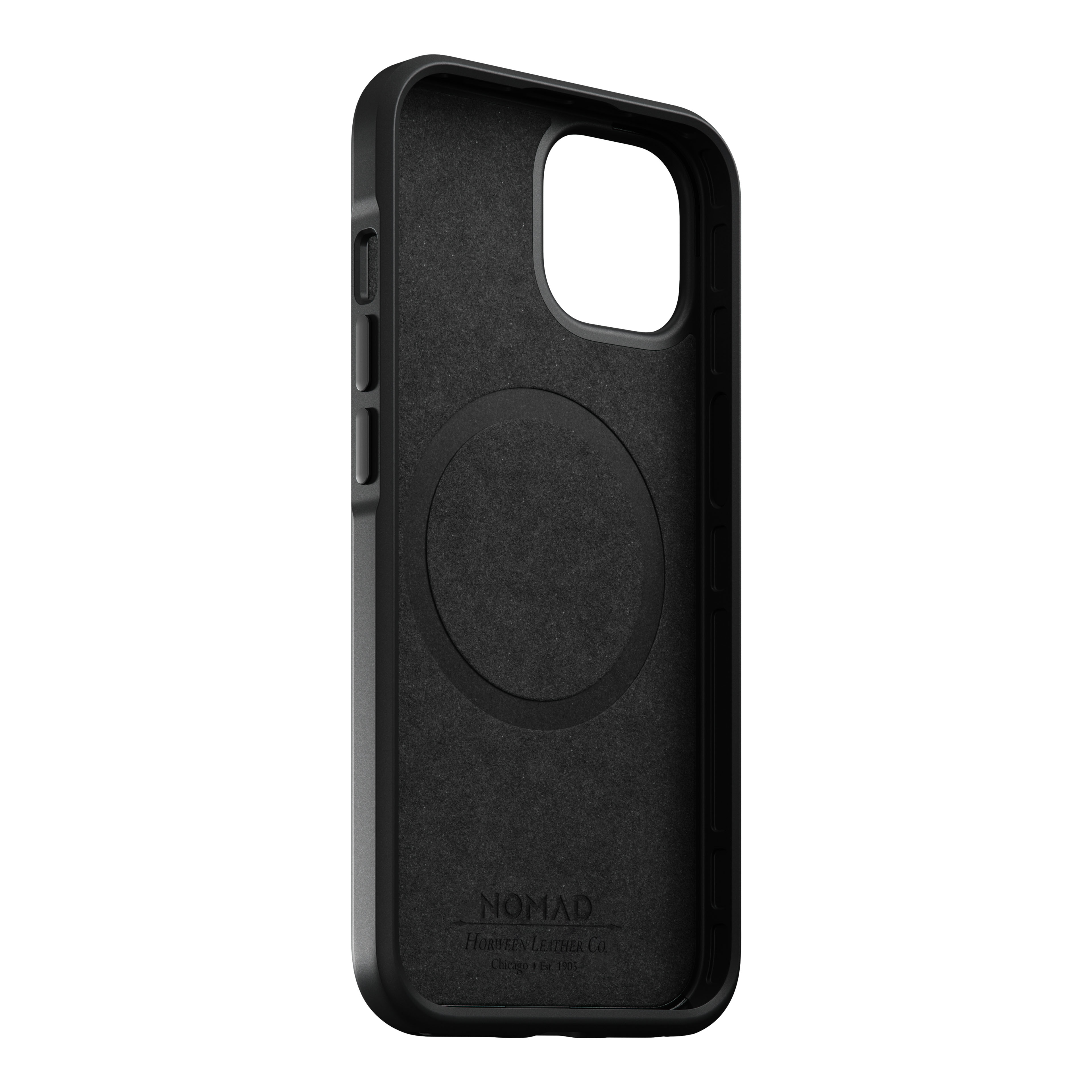 iPhone 14 Modern Leather Case MagSafe Black