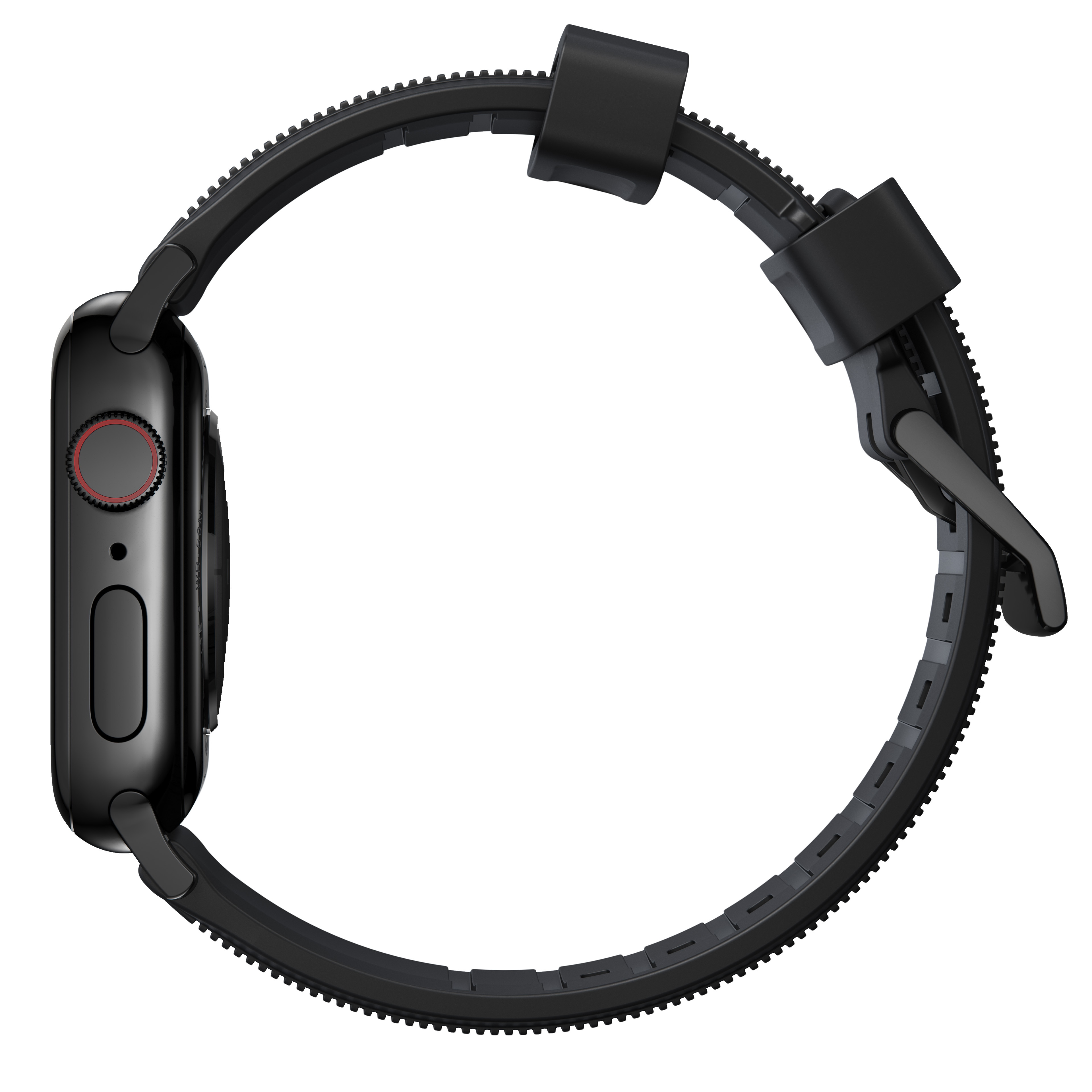 Apple Watch Ultra 49mm Rugged Band Black (Black Hardware)