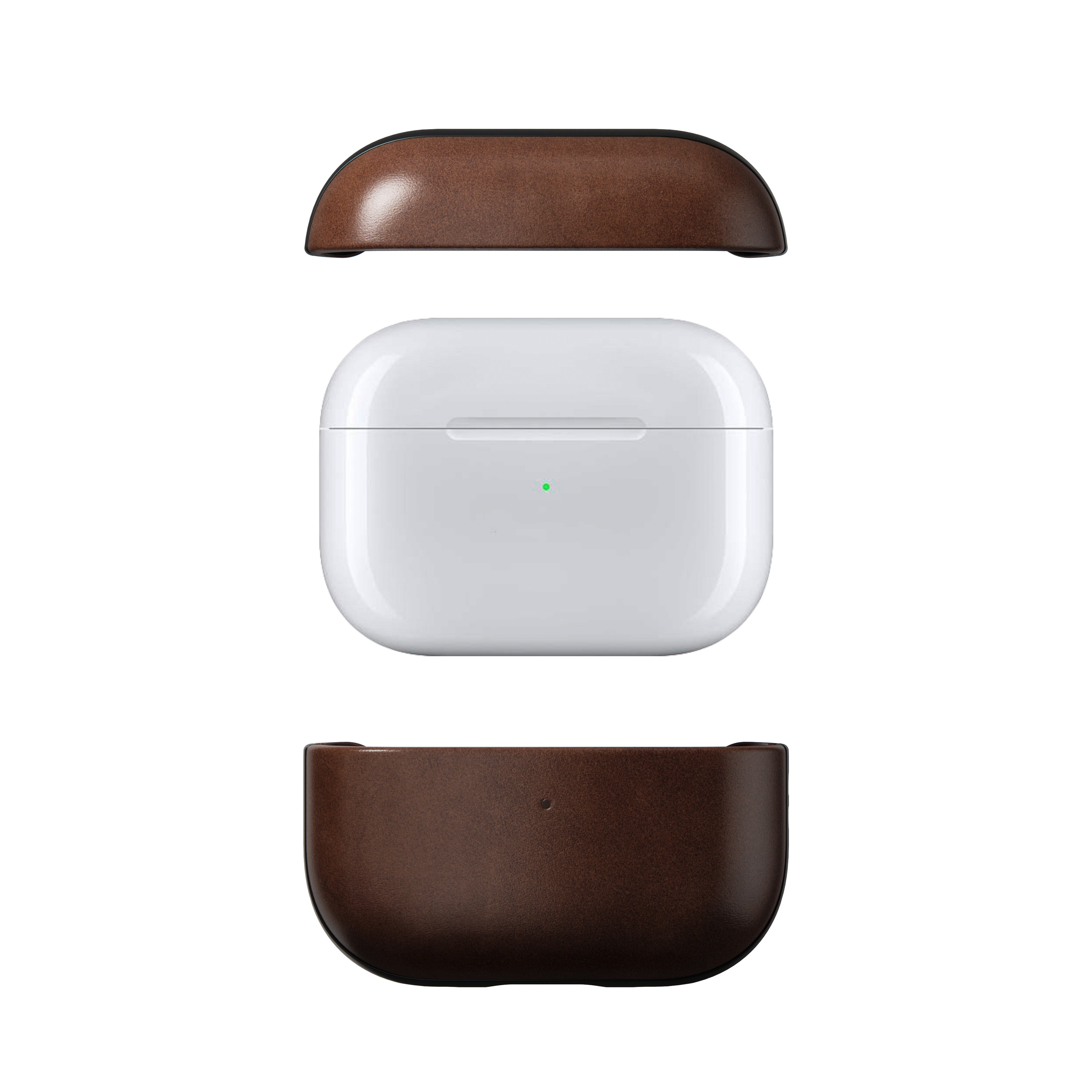 AirPods Pro 2 Modern Case Horween Leather Rustic Brown