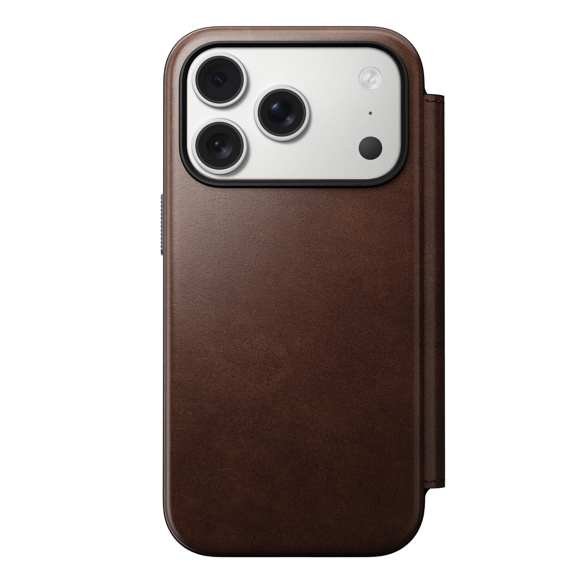 iPhone 17 Pro Modern Horween Leather Folio MagSafe Rustic Brown