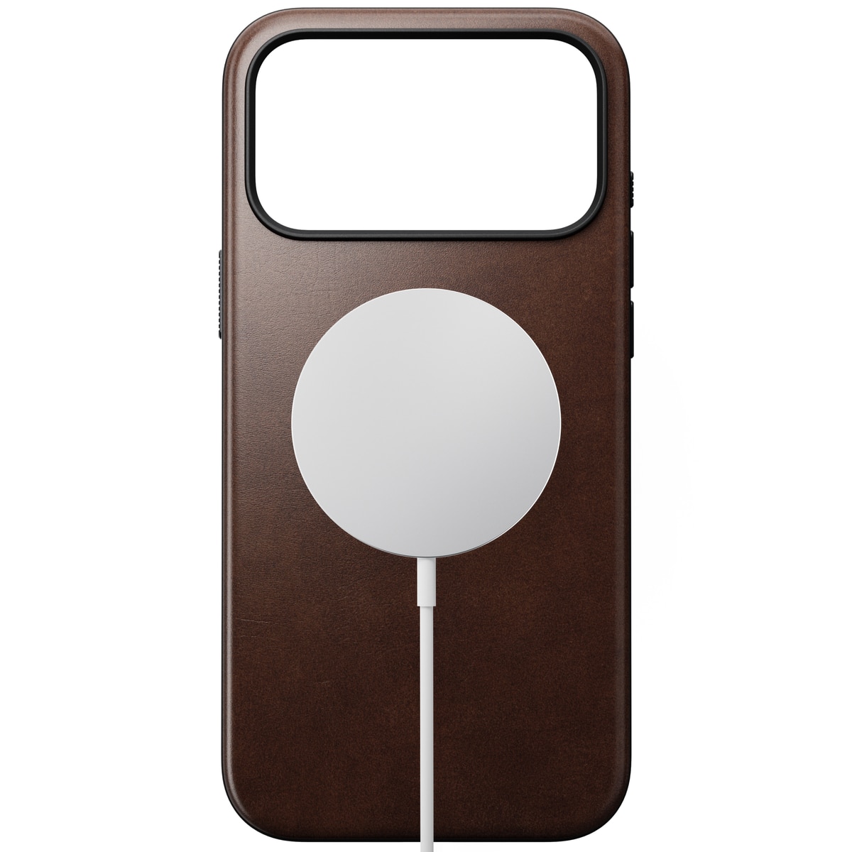 iPhone 17 Pro Max Modern Case Horween Leather MagSafe Rustic Brown