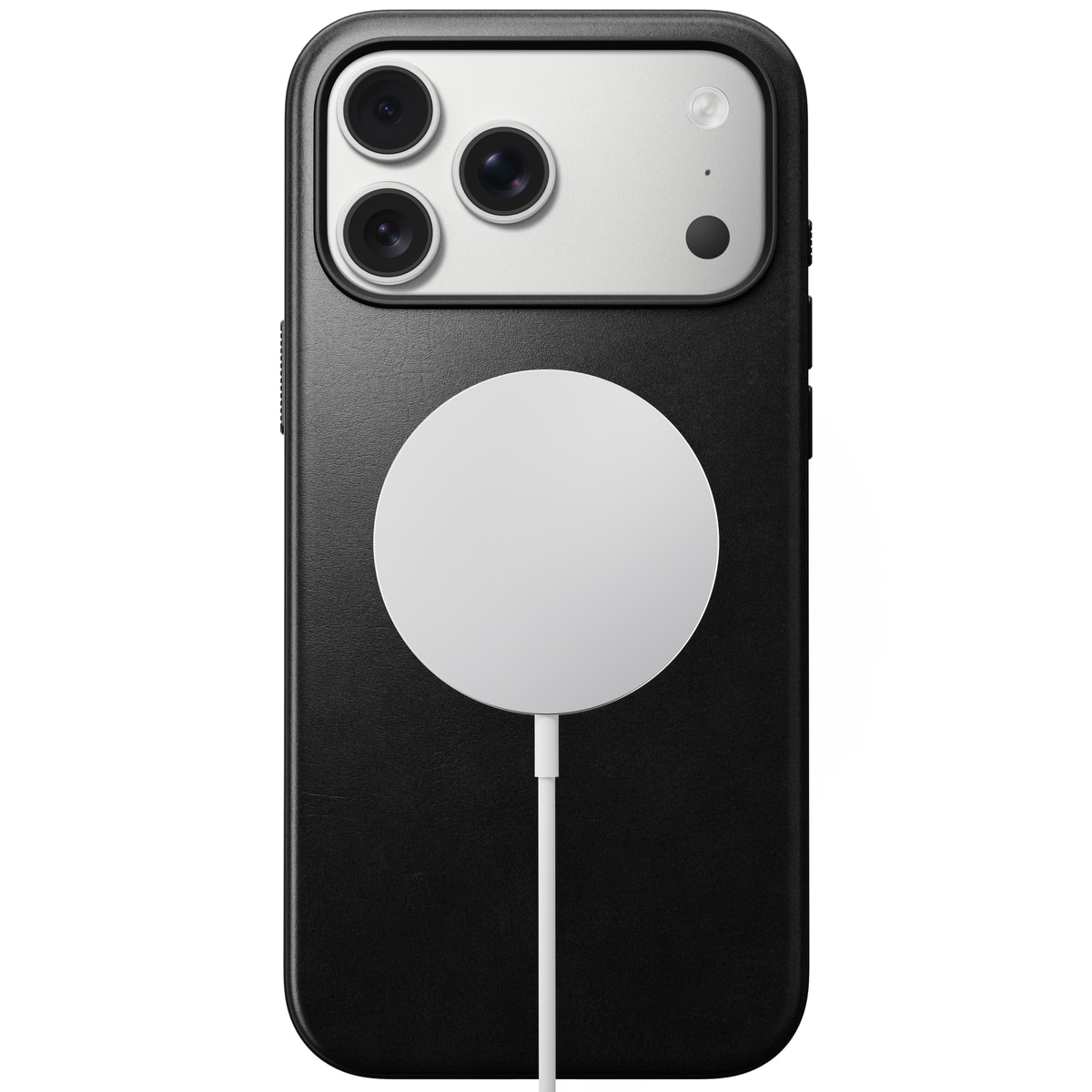 iPhone 17 Pro Max Modern Case Horween Leather MagSafe Black