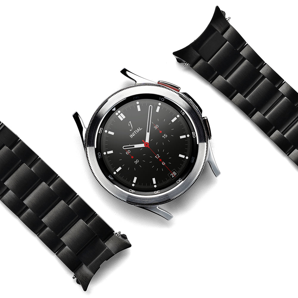Metal One Armband Samsung Galaxy Watch 4/5 44mm Black