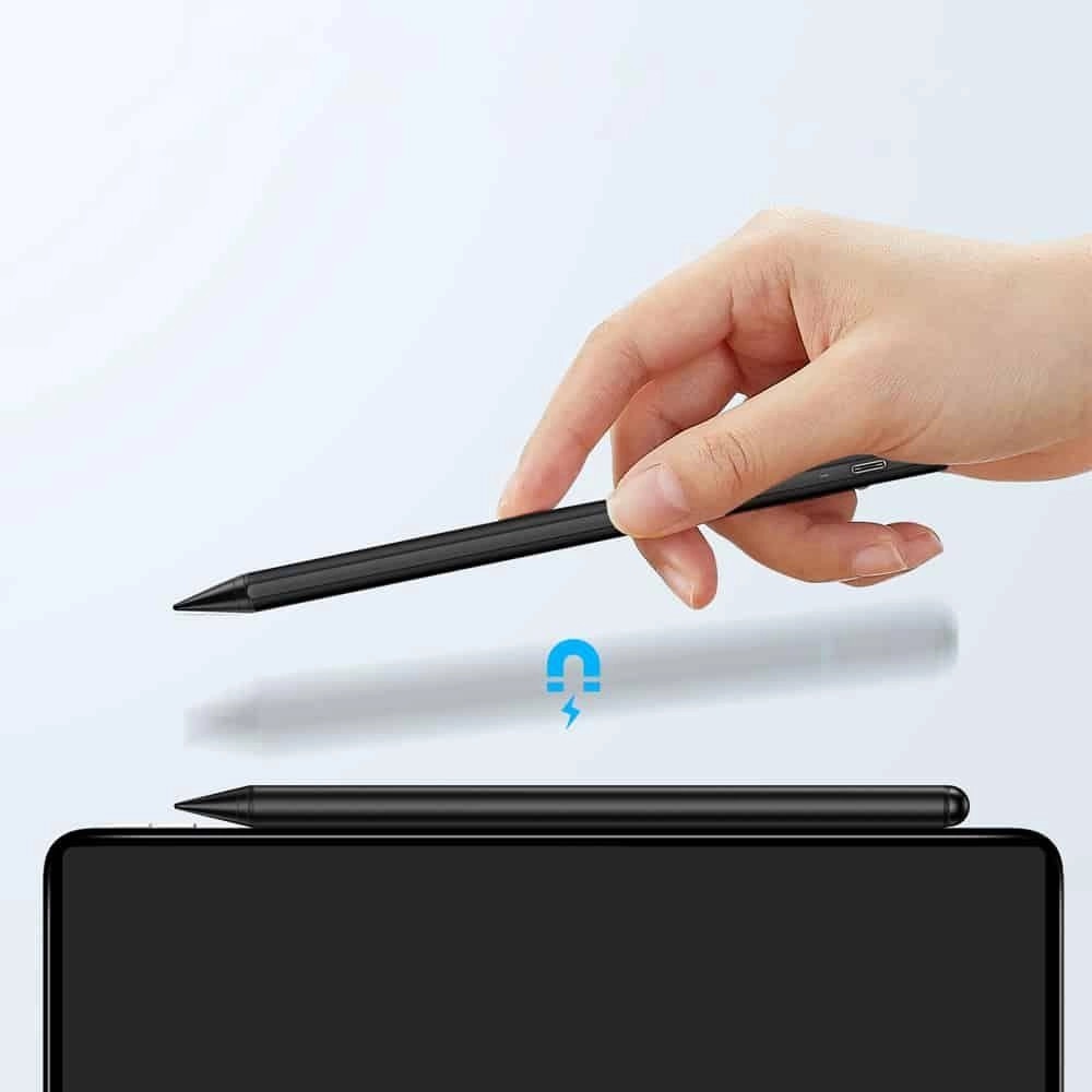 Digital + Magnetic Stylus Pen iPad musta