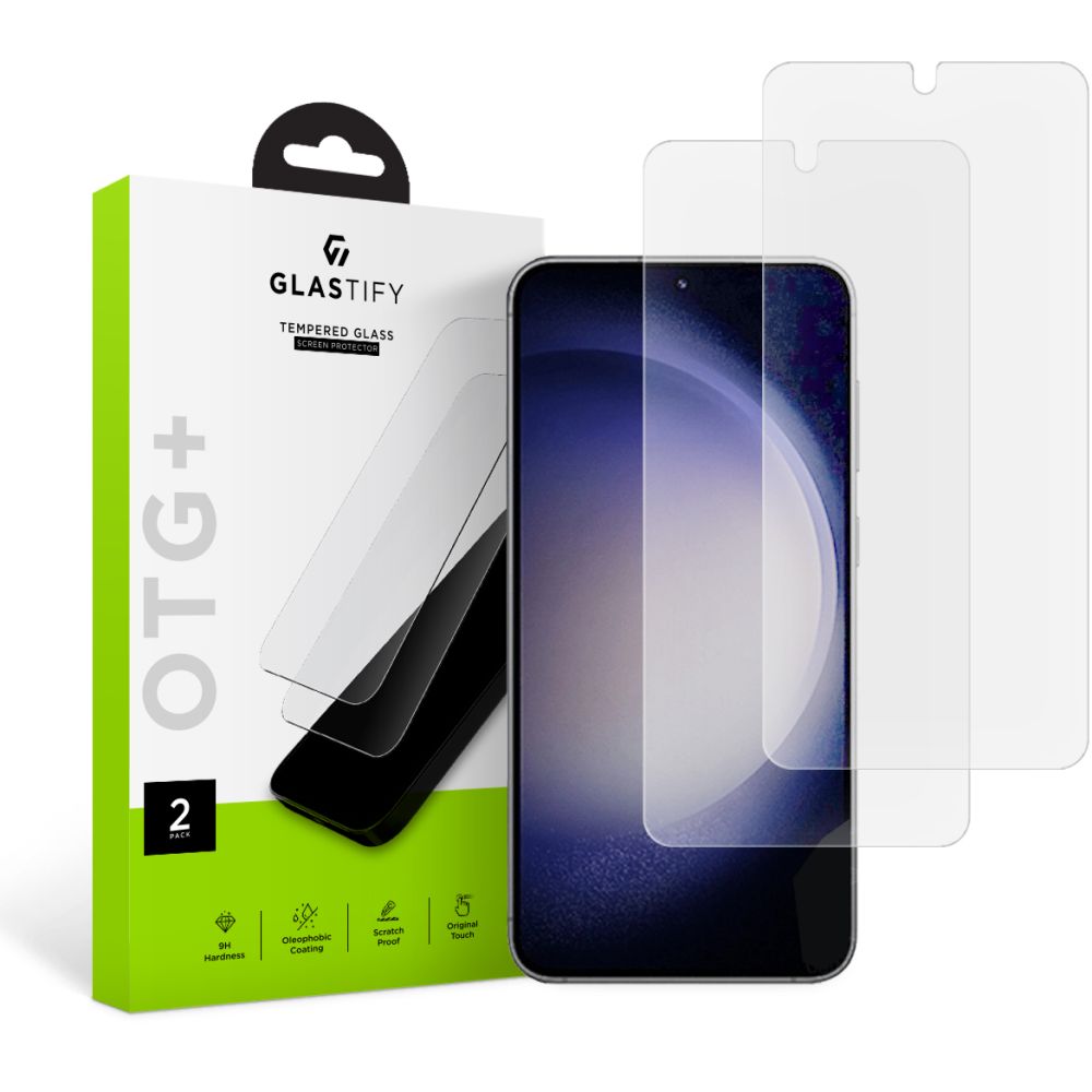 OTG+ Tempered Glass Samsung Galaxy S23 (2-pack)