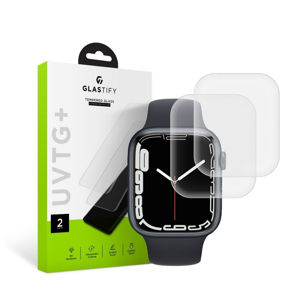 UV Tempered Glass Apple Watch 45mm Series 9 2-pack