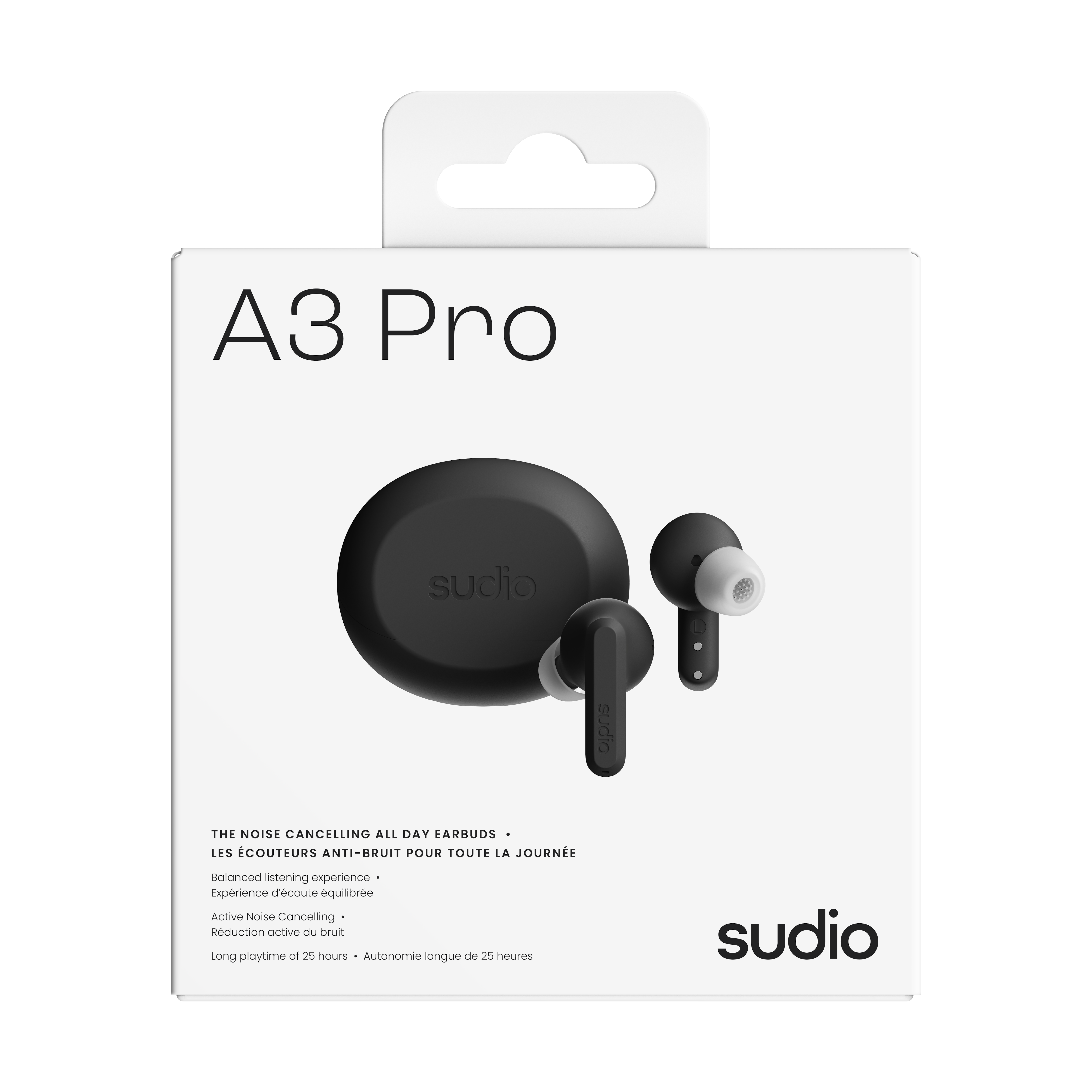 A3 Pro Langattomat In-ear Kuulokkeet Musta