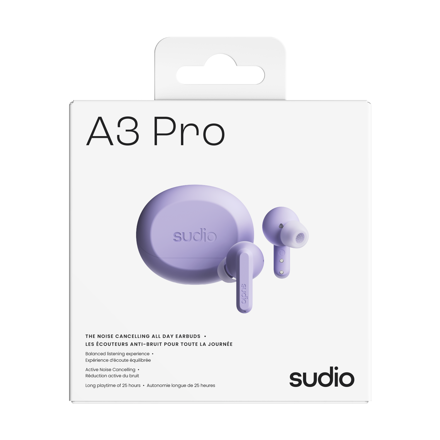 A3 Pro Langattomat In-ear Kuulokkeet Liila