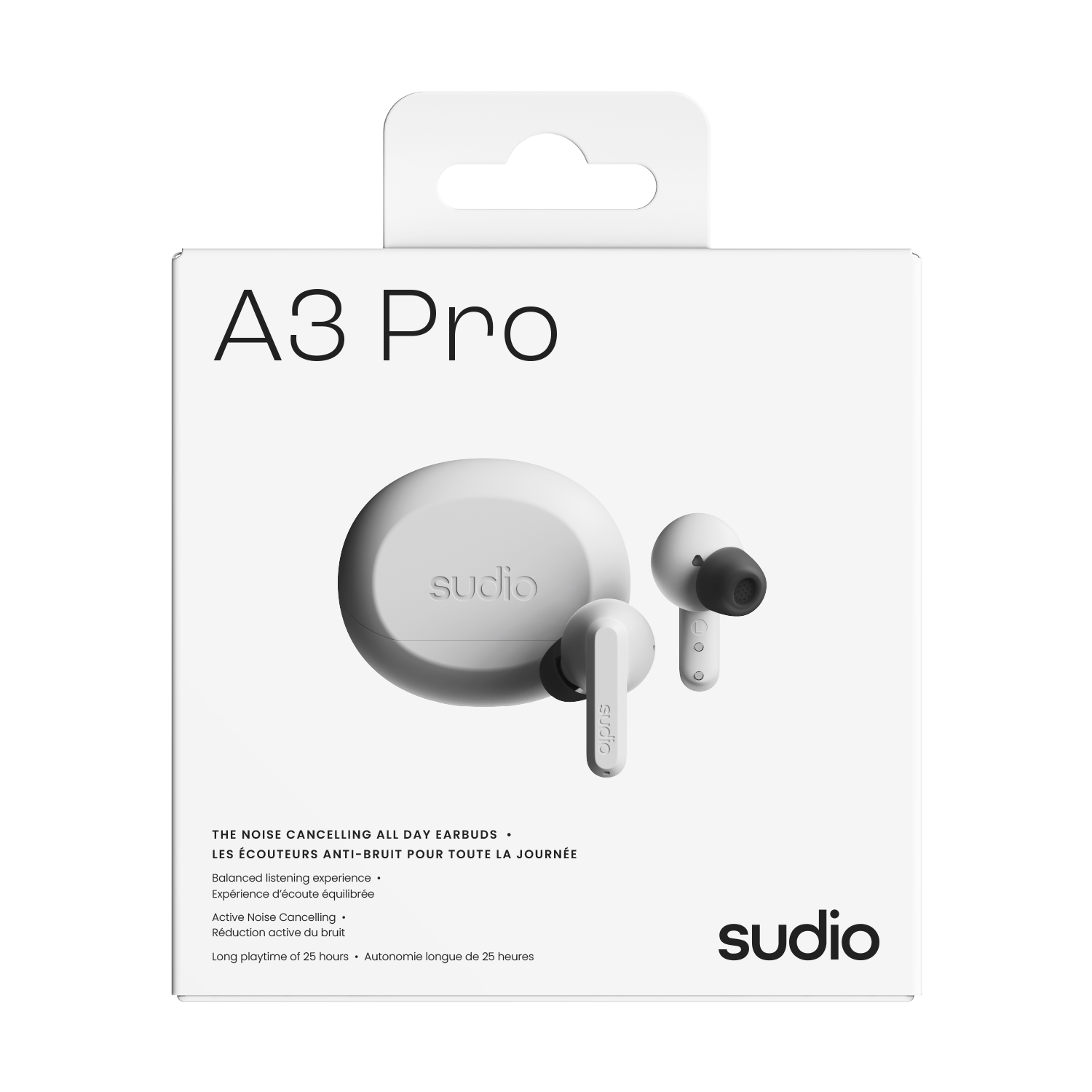 A3 Pro Langattomat In-ear Kuulokkeet Valkoinen