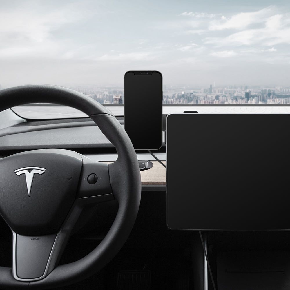 Tesla Model X/Y/3/S MagSafe OneTap Pro Screen Car Charger Black