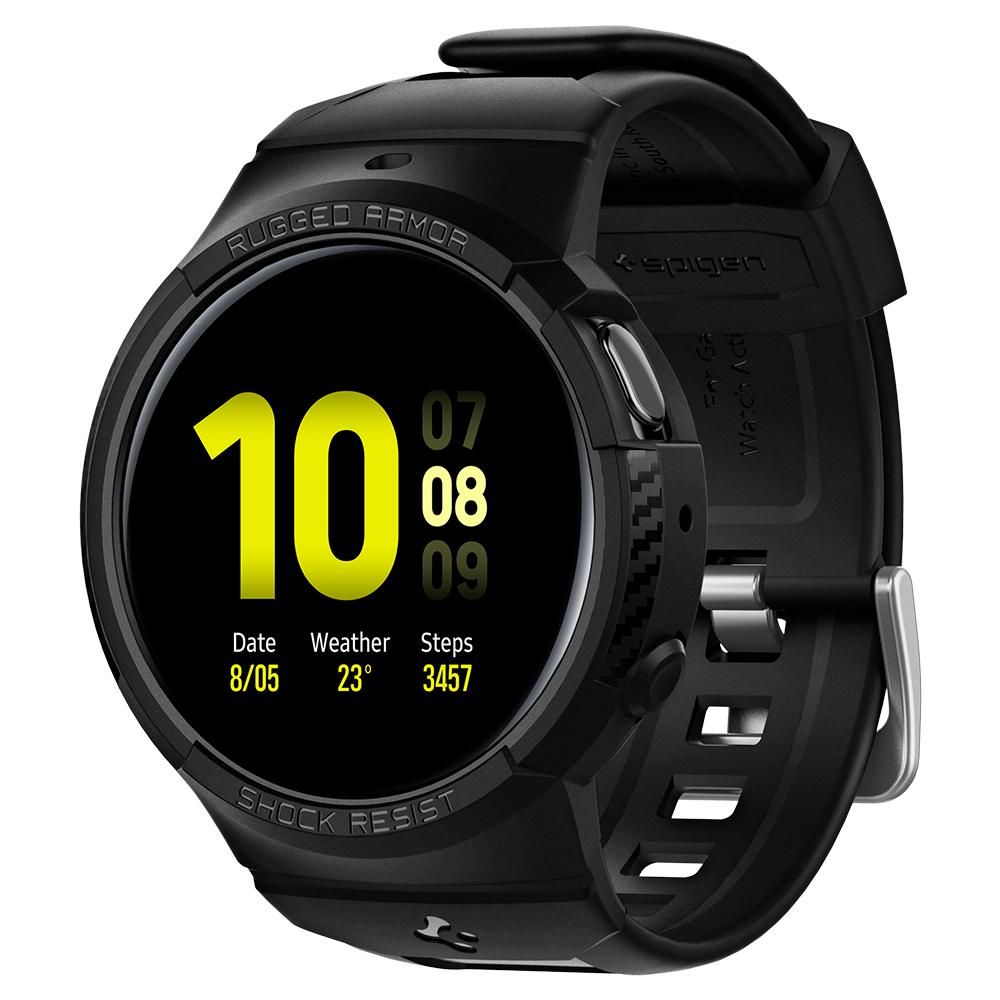 Galaxy Watch Active 2 44mm Case Rugged Armor Pro Black