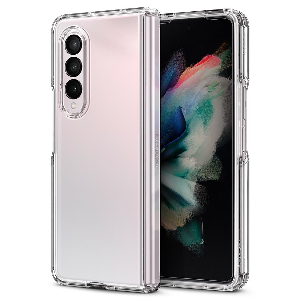 Galaxy Z Fold 3 Case Ultra Hybrid Crystal Clear