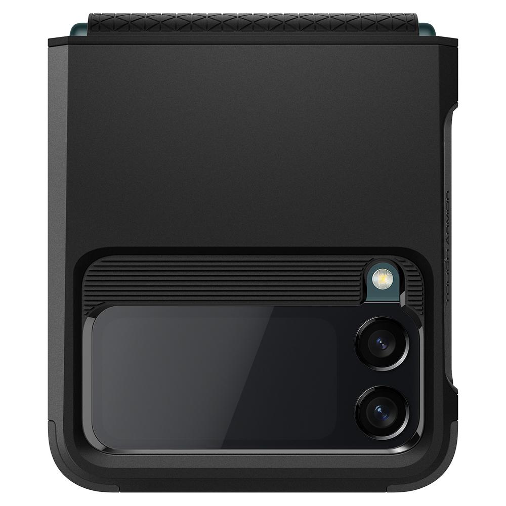 Galaxy Z Flip 3 Case Tough Armor Black