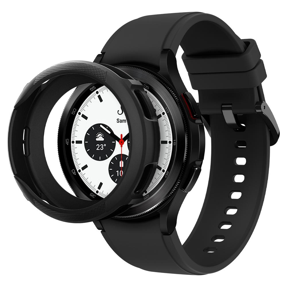 Galaxy Watch 4 Classic 46mm Case Liquid Air Black
