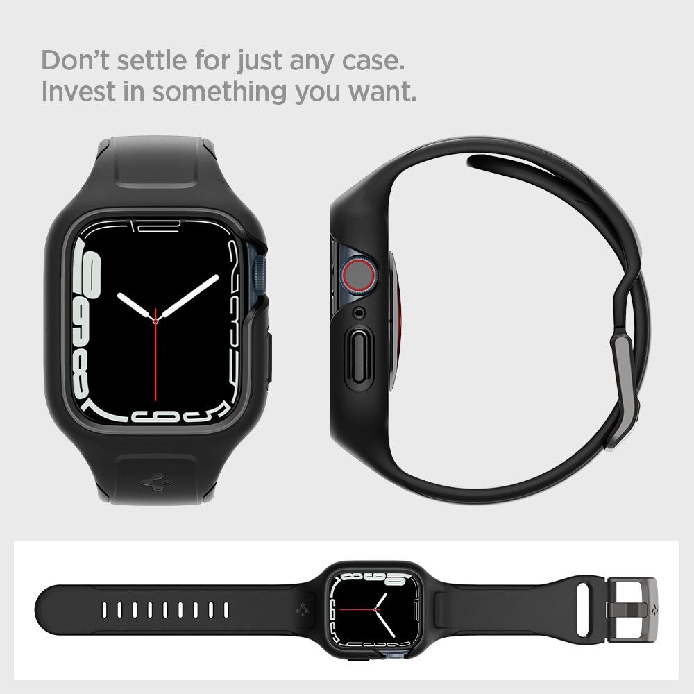 Liquid Air Pro Case Apple Watch 45mm Series 9 Black