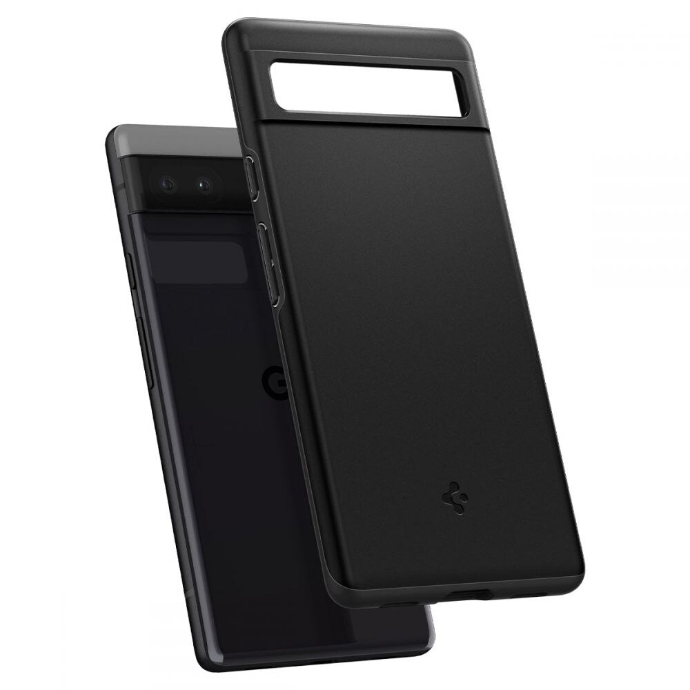 Google Pixel 6a Case Thin Fit Black