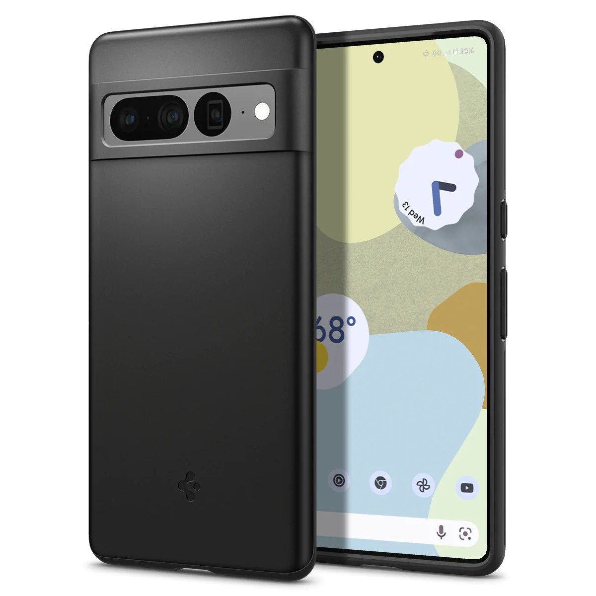 Google Pixel 7 Pro Case Thin Fit Black