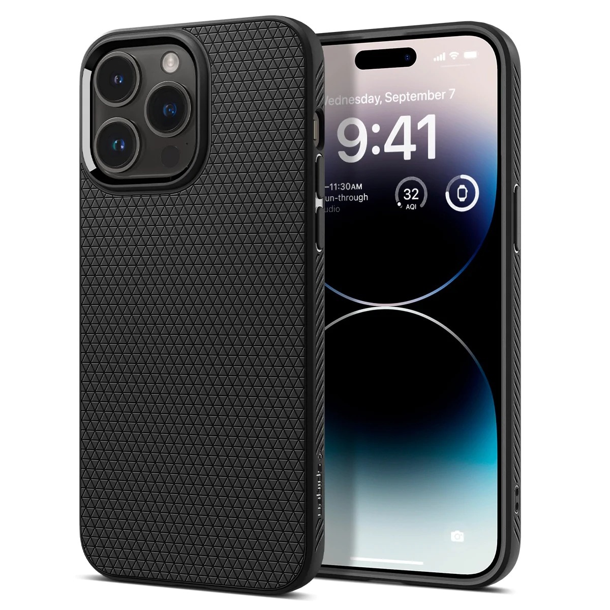 iPhone 14 Pro Case Liquid Air Black