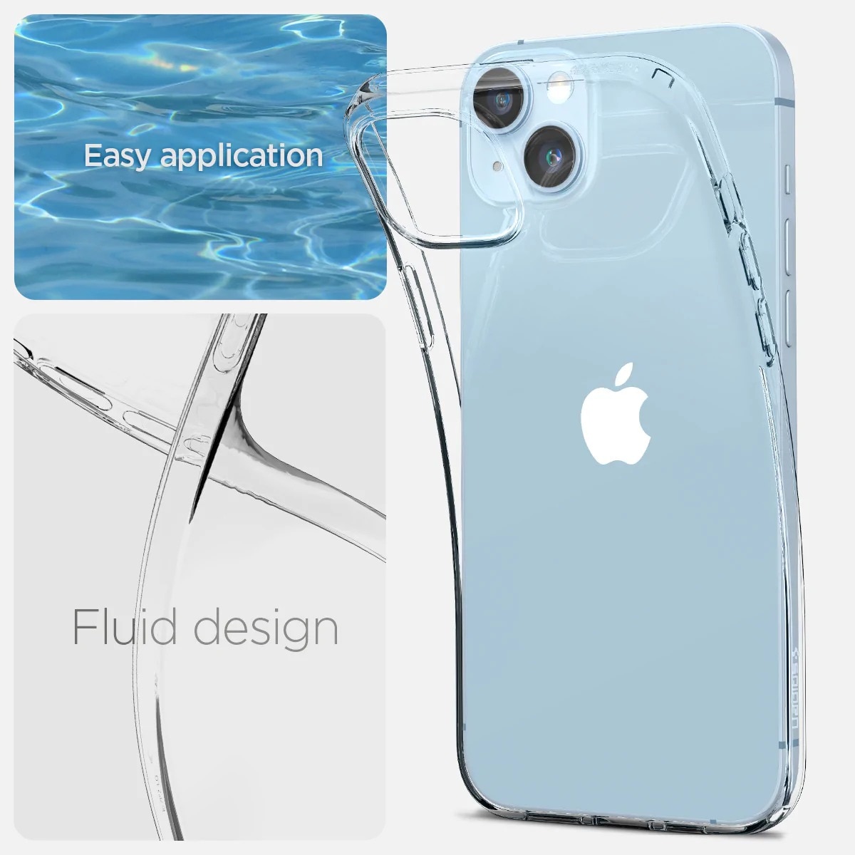 iPhone 14 Case Liquid Crystal Clear
