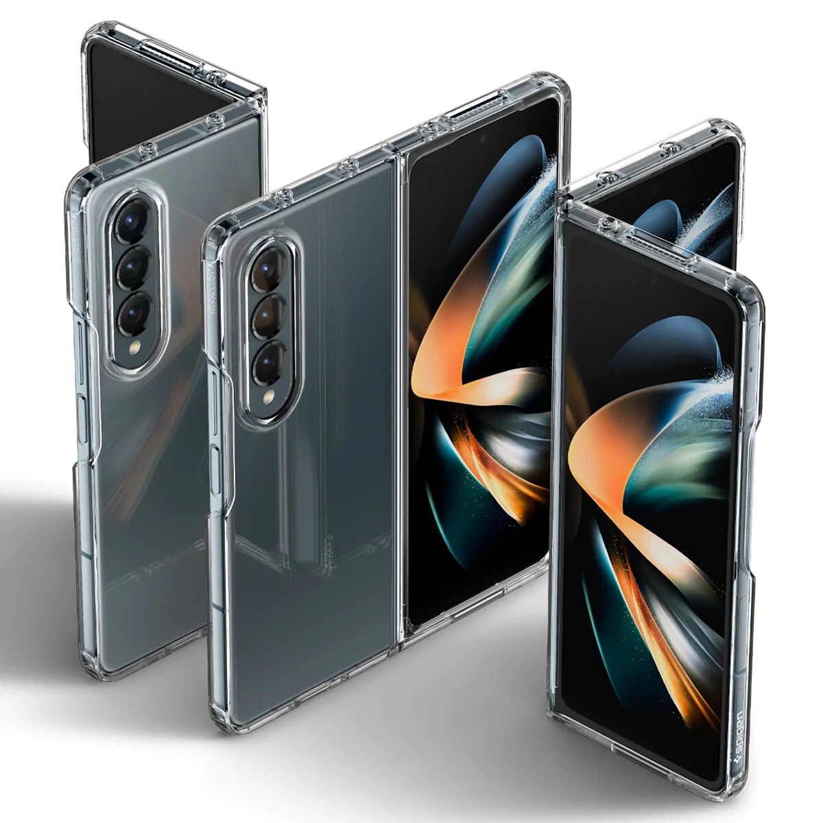 Galaxy Z Fold 4 Case Ultra Hybrid Crystal Clear