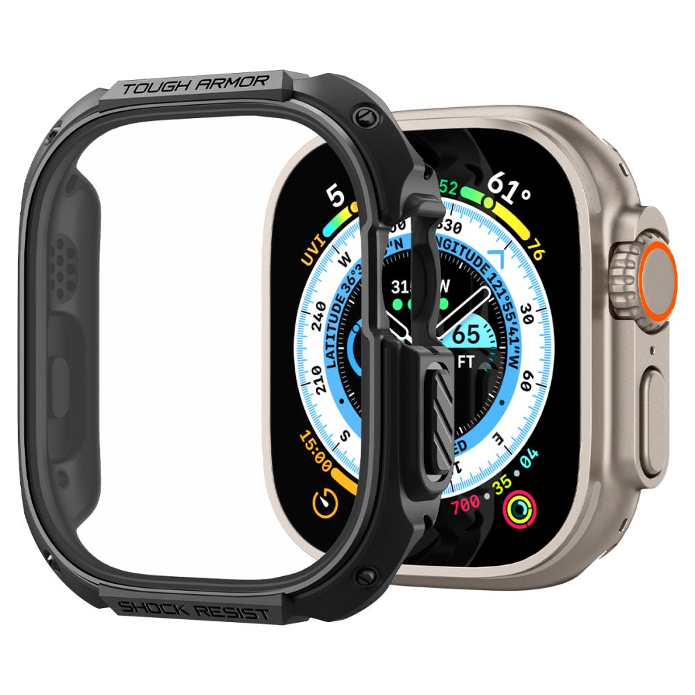 Apple Watch Ultra 2 49mm Case Tough Armor Black