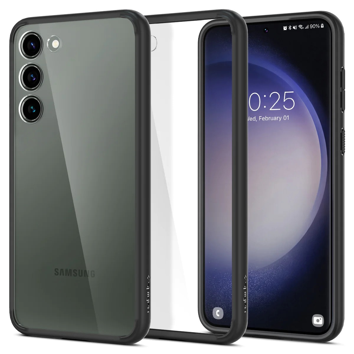 Samsung Galaxy S23 Plus Case Ultra Hybrid Matte Black