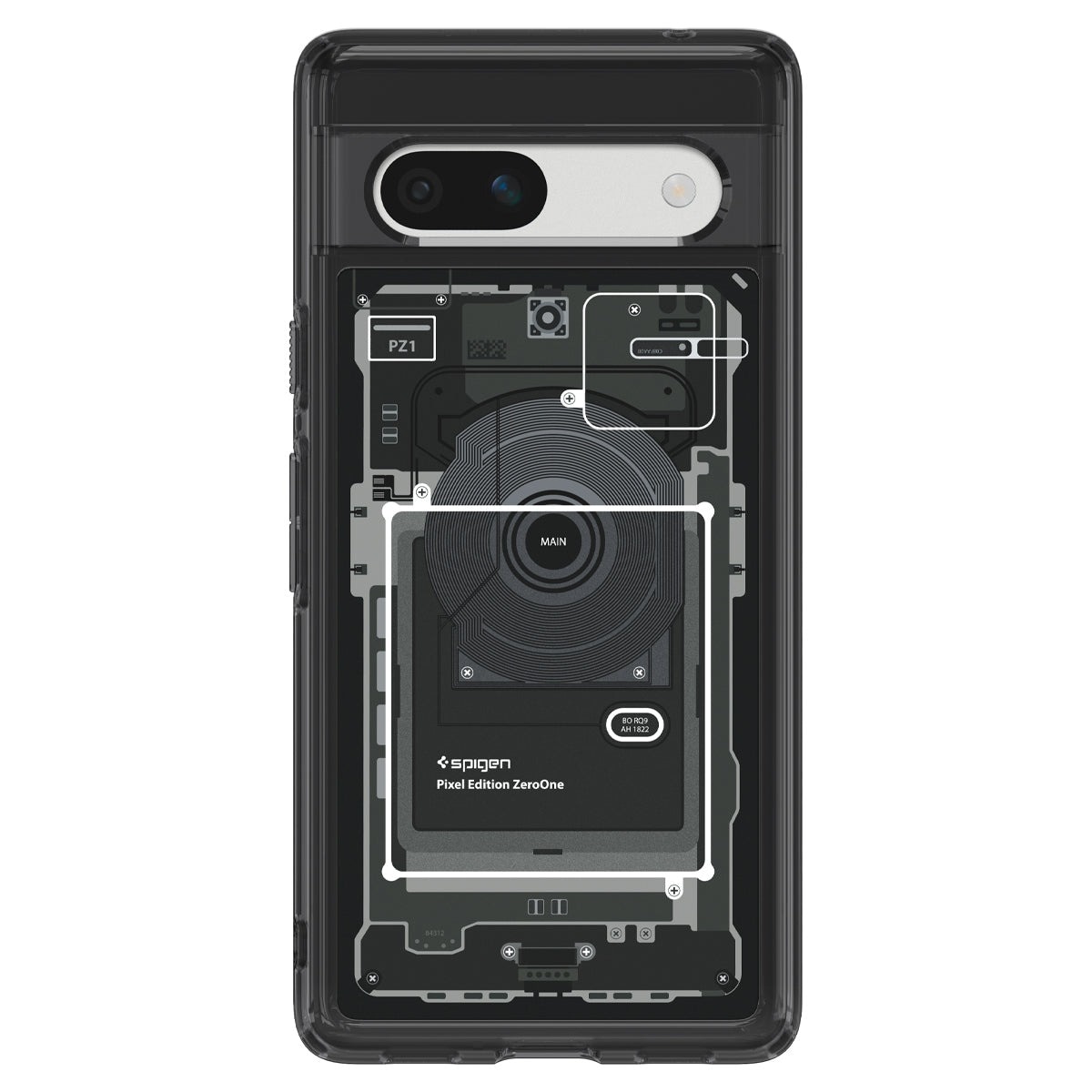 Case Ultra Hybrid Google Pixel 7a Zero One