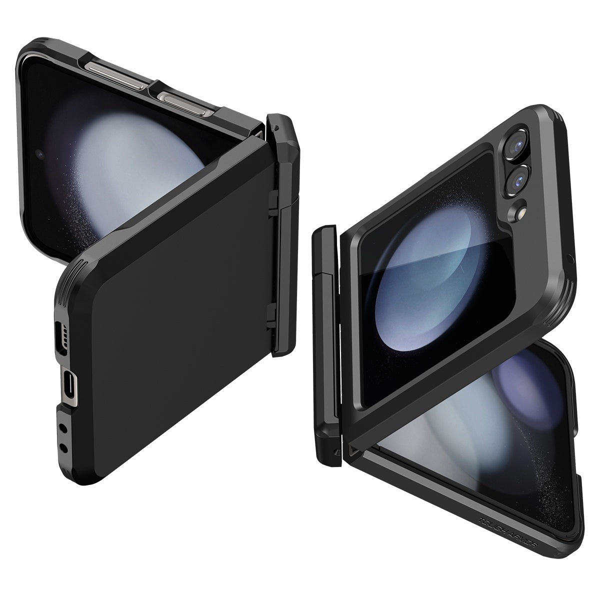 Galaxy Z Flip 5 Kuori Tough Armor Pro Black