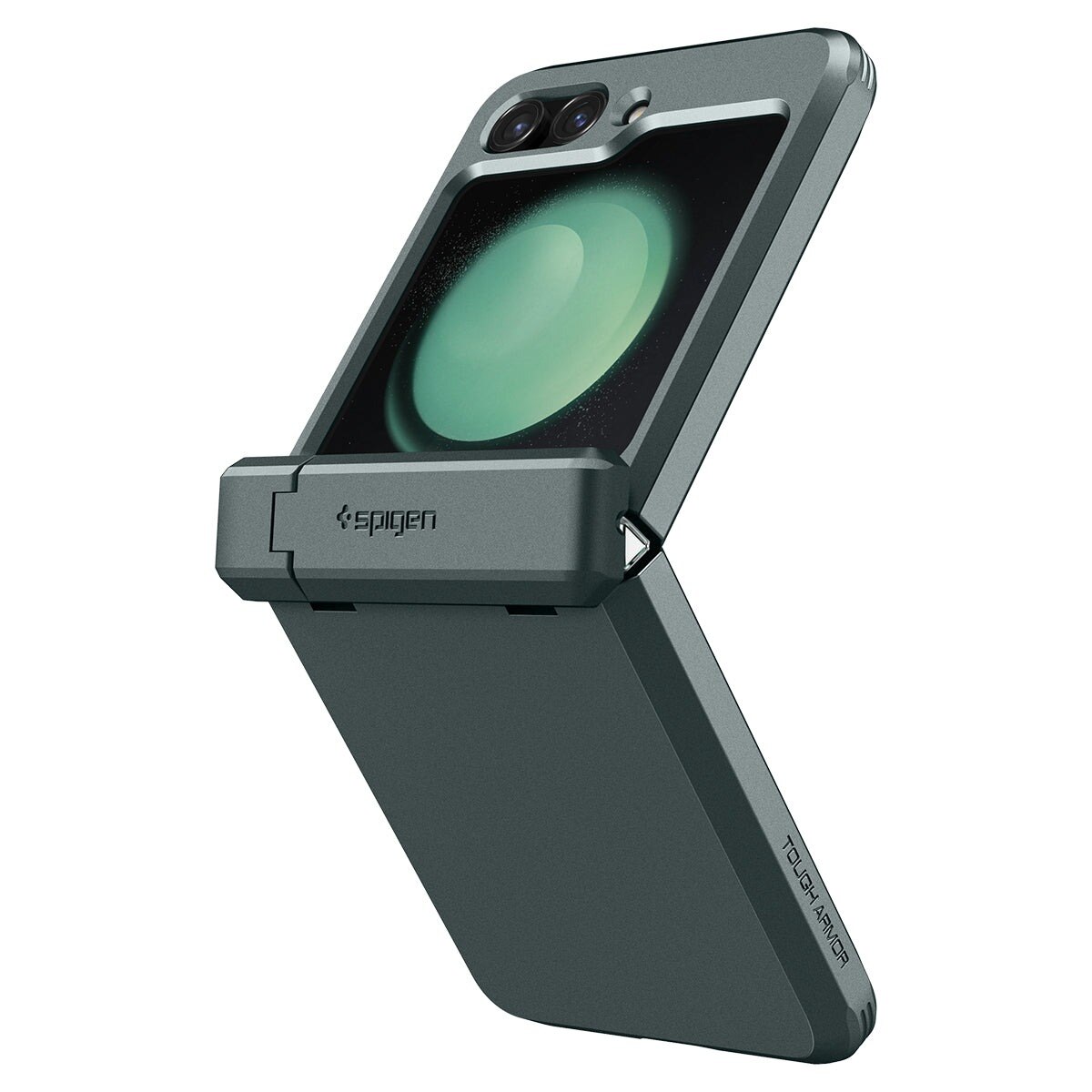 Galaxy Z Flip 5 Kuori Tough Armor Pro Abyss Green