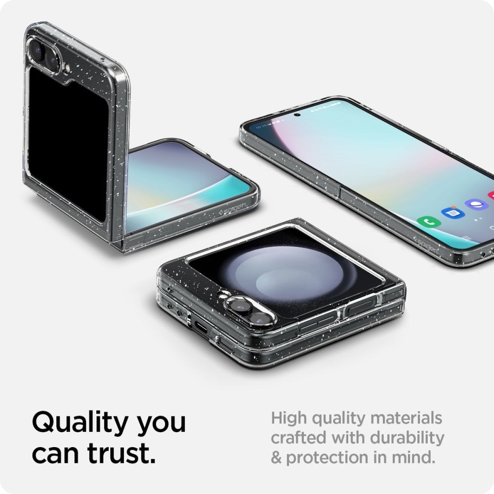 Samsung Galaxy Z Flip 5 Kuori AirSkin Crystal Quartz Glitter
