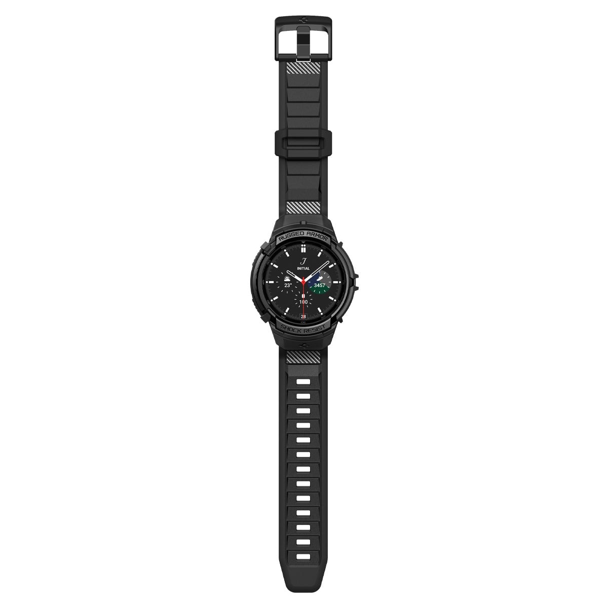 Samsung Galaxy Watch 6 Classic 43mm Case Rugged Armor Pro musta