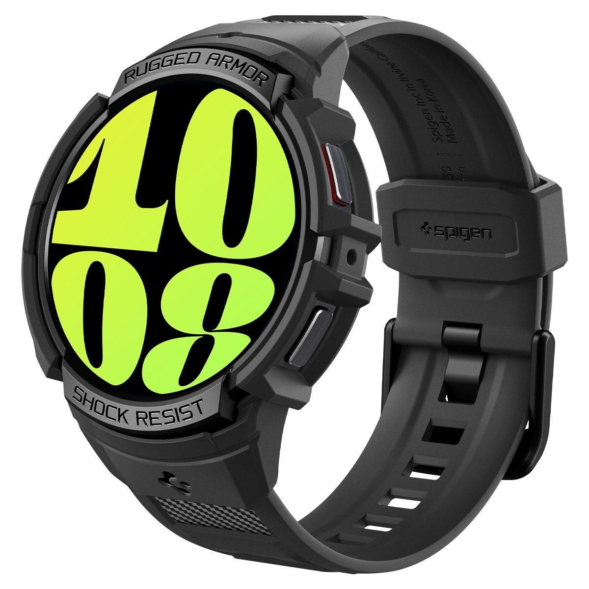 Samsung Galaxy Watch 6 40mm Case Rugged Armor Pro musta