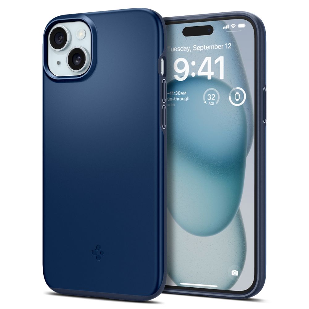 iPhone 15 Kuori Thin Fit Navy Blue